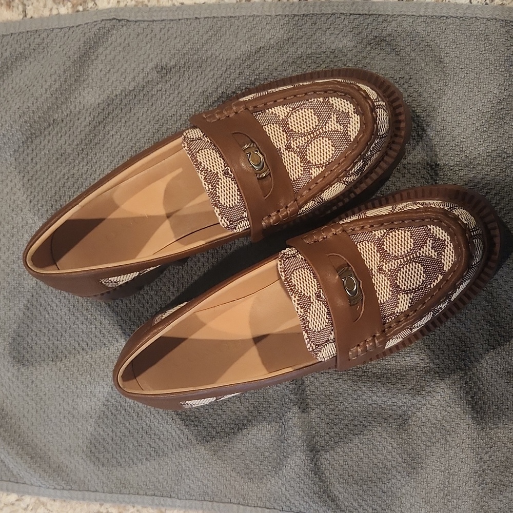 Coach Lug Sole Loafers